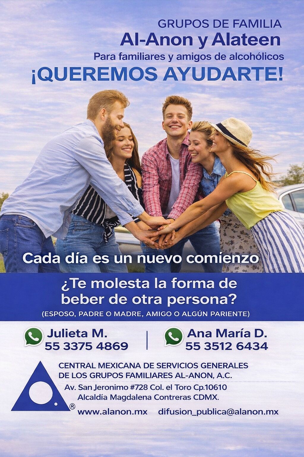 Grupos,de,FamiliaAl-Anon,y,AlateenPara,Familiares,y,Amigos,de,Alcoholicos ¡Queremos,Ayudarte!5533754869,/,5535126434