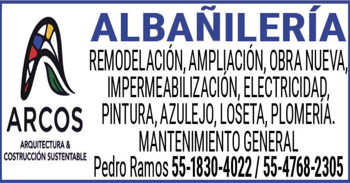 ALBAÑILERÍAREMODELACIÓN,AMPLIACIÓN,OBRA,NUEVA,IMPERMEABILIZACIÓN,ELECTRICIDAD,PINTURA,AZULEJO,LOSETA,PLOMERIA.,MANTENIMIENTO,GENERALPedro,Ramos 55-1830-4022,/,55-4768-2305