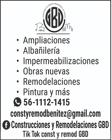 Construcciones,Remodelaciones GBD5611121415