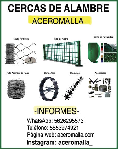 CERCAS,DE,ALAMBREACEROMALLAWHATS,5626295573TELÉFONO 5553974921