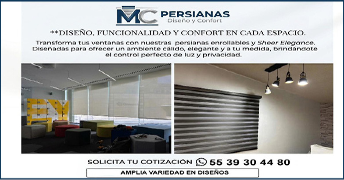 MC PERSIANASDiseño y Confort 5539304480