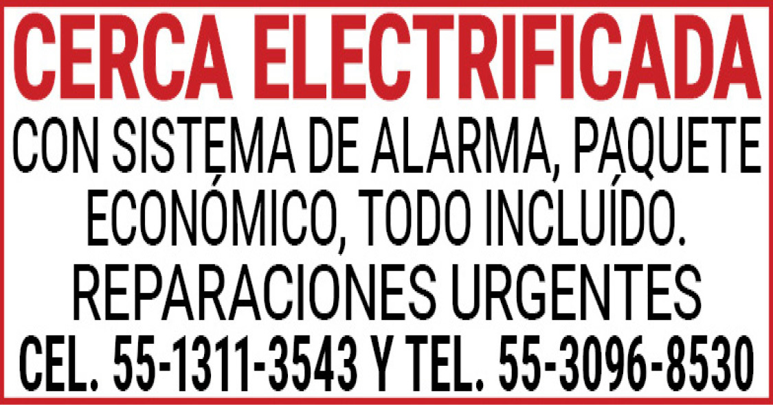 Cerca electrificada