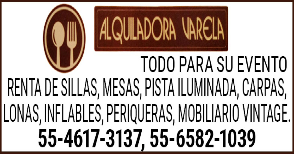 Todo para su eventorenta de sillas mesas pista iluminada…